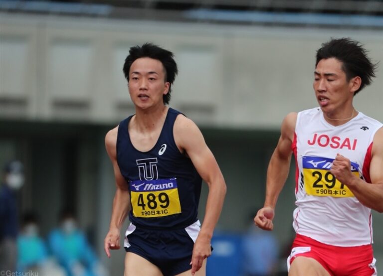 日本ICクローズアップ／宮本大輔が初めて見せた涙 大学最後の100mは準決勝敗退「このままじゃ終われない」 | 月陸Online｜月刊陸上競技