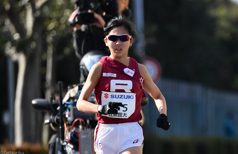 立命大・飛田凜香が学生最後で関西学生新！「焦らず余裕を持って進められた」／大阪ハーフ