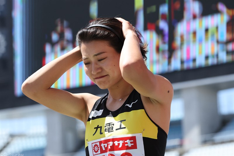 女子三段跳2位・髙島真織子 13m82の日本歴代3位も悔し涙「14mを跳びたかった」／日本選手権