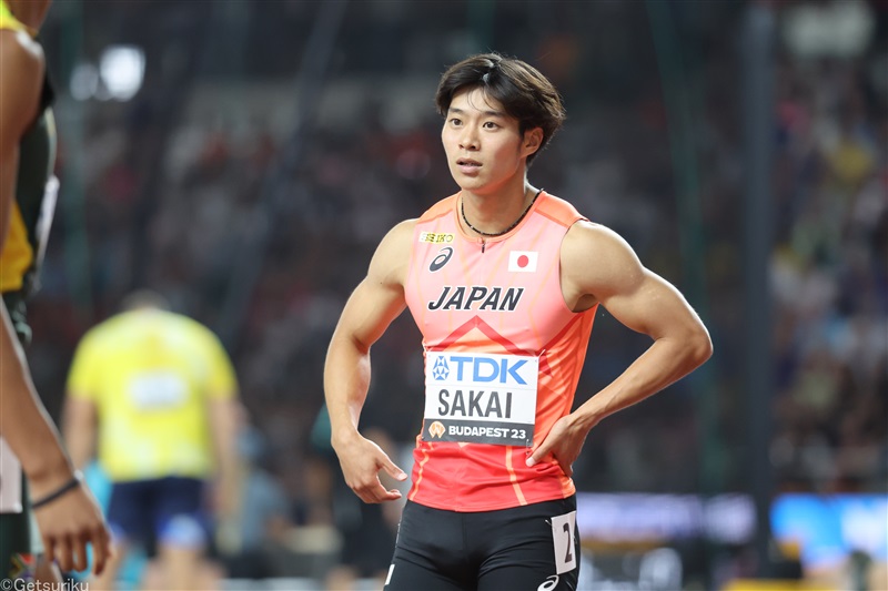 坂井隆一郎は100m連続準決勝ならず「予想していたレースができなかった」／世界陸上