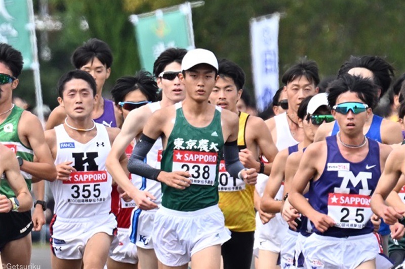 東農大スーパールーキー・前田和摩が日本人トップ！全体トップは日大のキップケメイ／箱根駅伝予選会