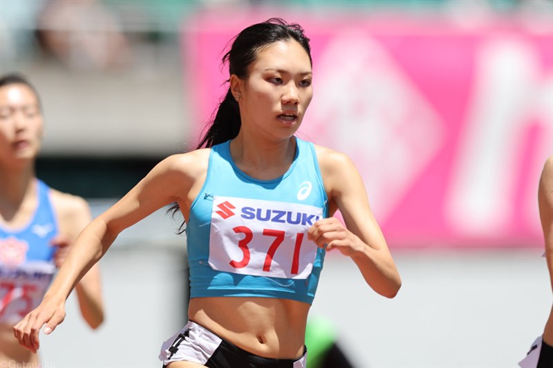 ルーキー・森千莉が女子800m大会新V 女子4×100mRは中京大が大学新記録で栄冠／東海IC