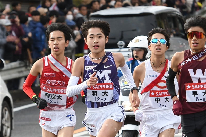 1万m明大・綾一輝が29分28秒31で日本人トップ 今年の箱根駅伝では8区で力走／世田谷競技会