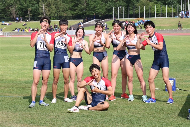 旭川志峯がマイルリレー男女V!!女子は3分44秒20の道高校新で花を添える／IH北海道