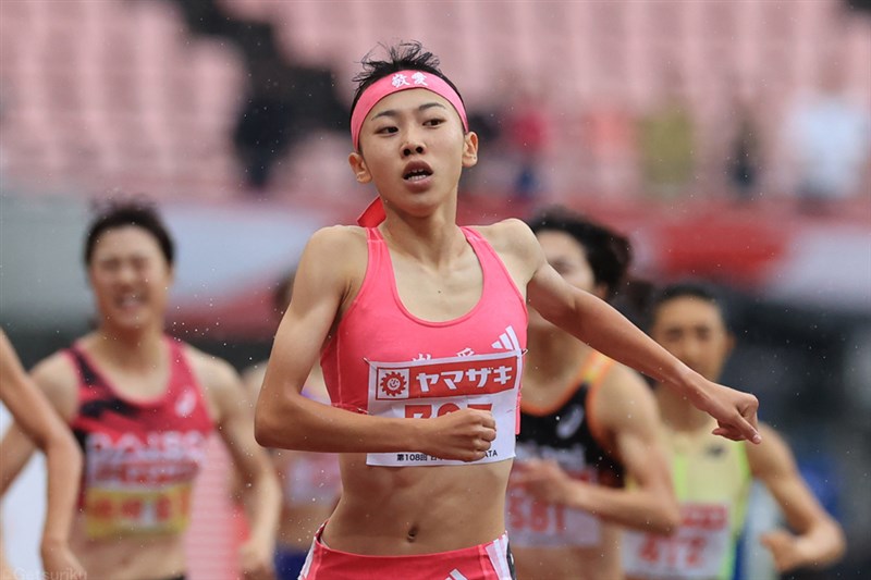 女子800m・久保凛 自己新で殊勲の初V「日本記録を更新して、その先の舞台で戦えるように」／日本選手権