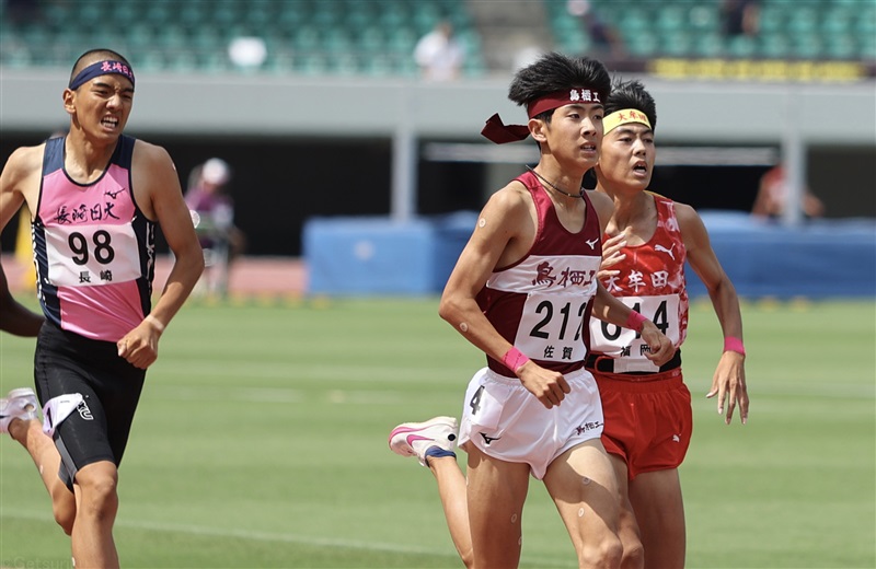 男子1500mは今村仁が堂々2年生V「自信になりました」 400m・栗原悠人は47秒56／IH北九州