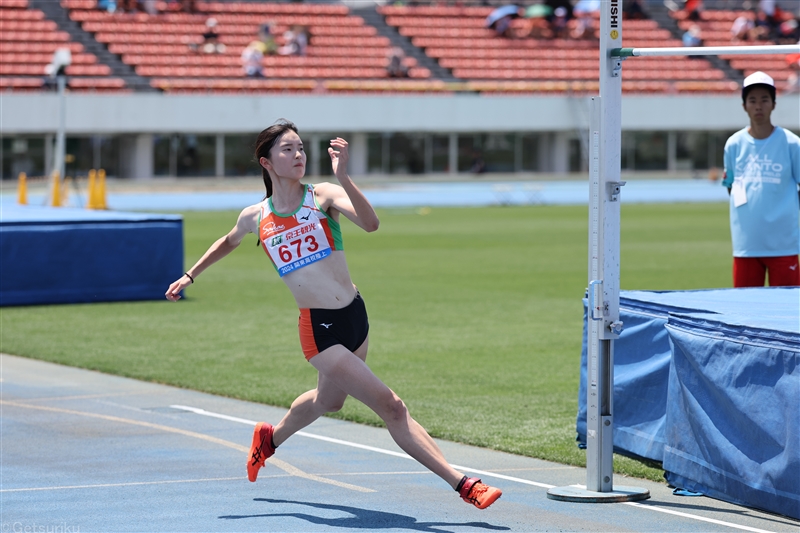 女子走高跳・インターハイ女王の髙橋美月が1m76でV3！ 印南智史が男子400mで47秒57／IH北関東