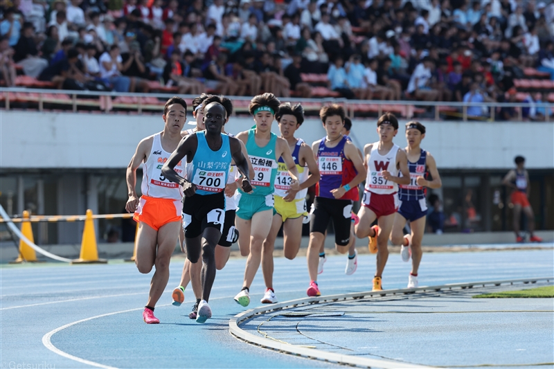 ハイレベルの男子1500mでフェリックス・ムティアニが3分41秒93!! 男子400m菊田響生が大会新／IH南関東