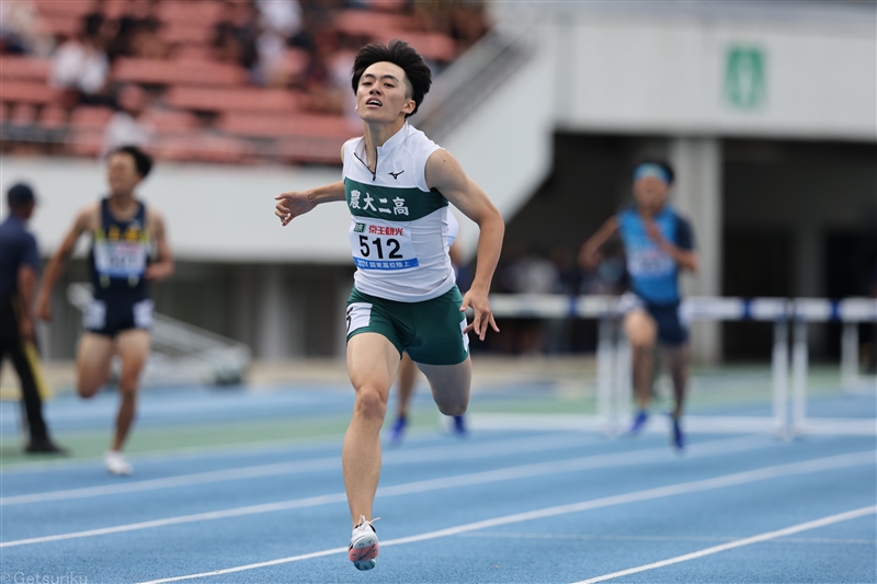 男子400mH橋本悠が51秒08でV2！ 男子4×100mRつくば秀英40秒20 女子円盤投・藤田結愛が快勝／IH北関東