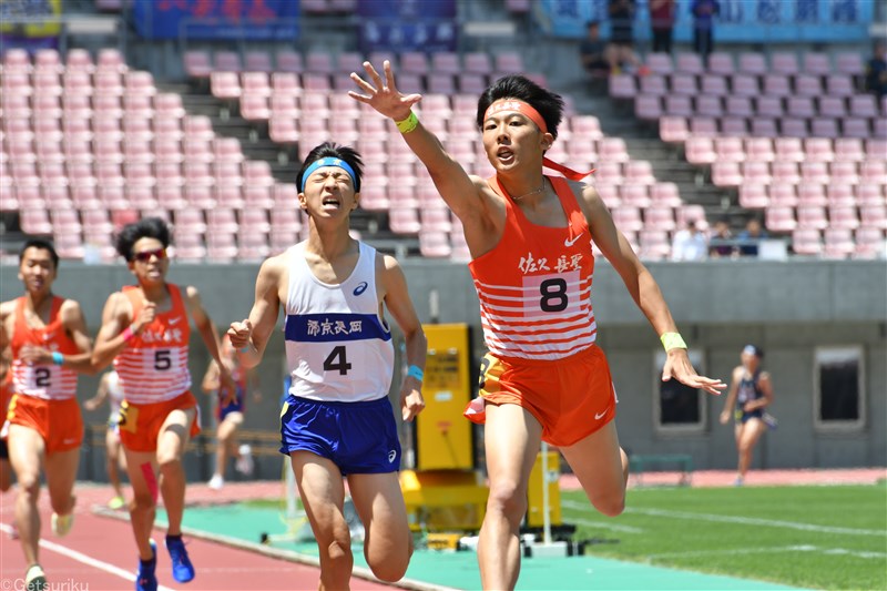 濵口大和1500m大会新の3分45秒15で2連覇 神園弥優100mH13秒82の自己新 4継は東京学館新潟が男女V／IH北信越