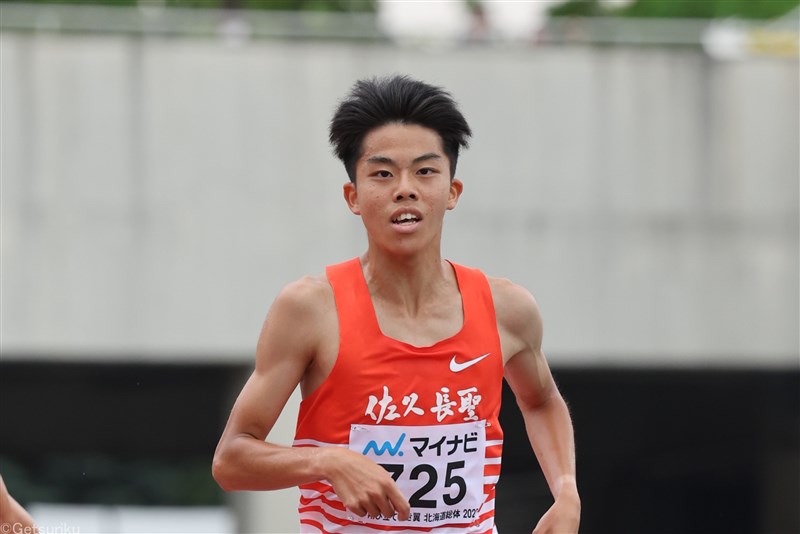 男子3000m障害で佐々木哲が高校歴代2位の8分39秒15 高校時代の三浦龍司の記録を上回る／IH北信越