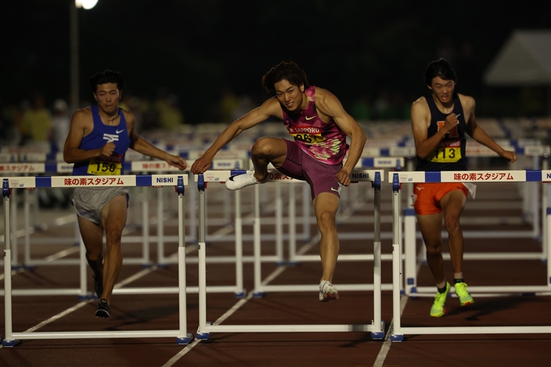 110mH泉谷駿介が五輪へ弾みの13秒10！パリ決勝で「今までやってきたことを信じてやりたい」／トワイライトゲームス