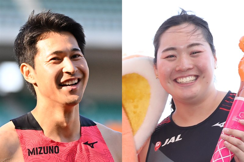 パリ五輪日本代表主将は男子・飯塚翔太、女子・北口榛花！総勢55名で世界に挑む