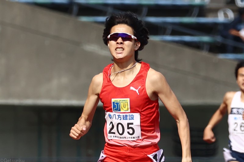 【男子1500m】青木丈侑（城西大1） 3分41秒79＝U20日本歴代5位