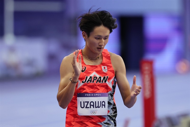 男子200m・初出場の鵜澤飛羽は予選3着で準決勝進出！ 「自分の走りができれば勝負できる」／パリ五輪