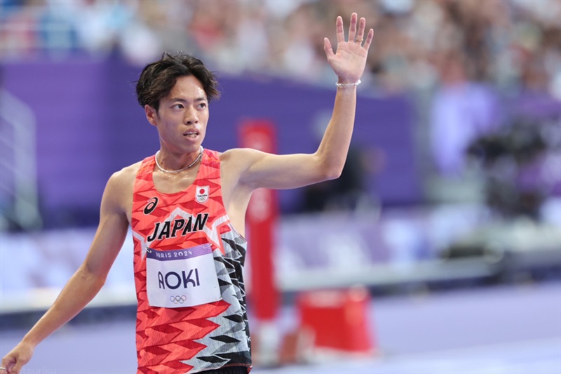 男子3000m障害・青木涼真は終盤のペースアップに対応できず 「理想と現実の厳しさを知れた」／パリ五輪