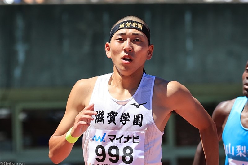 800m日本記録保持者の高校生・落合晃が600m1分16秒34の日本最高記録 18歳の誕生日にまたも快走