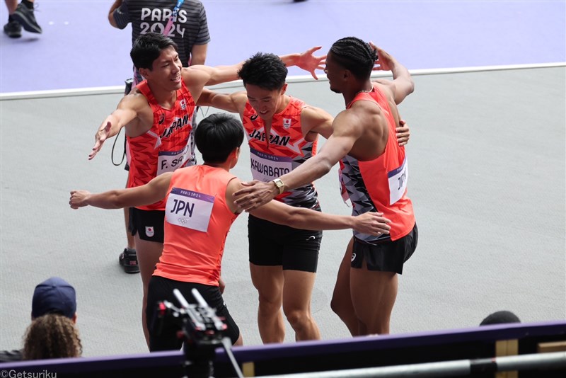 男子マイルリレー意地の日本新で決勝へ！ブダペスト予選敗退から1年、メダルへ挑戦／パリ五輪