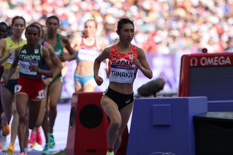 女子1500m・田中希実が2大会連続準決勝へ！4分04秒18で11着ながら接触で救済措置受ける／パリ五輪