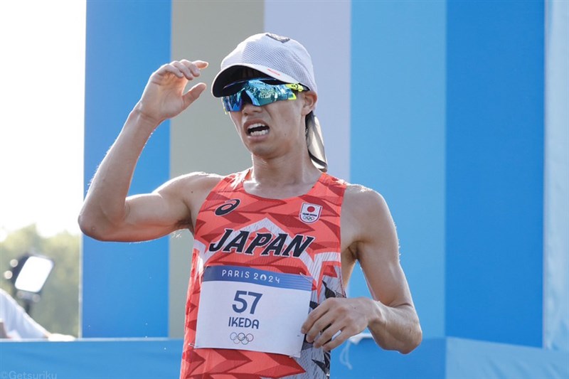 男子20km競歩・池田向希が2大会連続入賞の殊勲「パリがあったからと思えるように」／パリ五輪