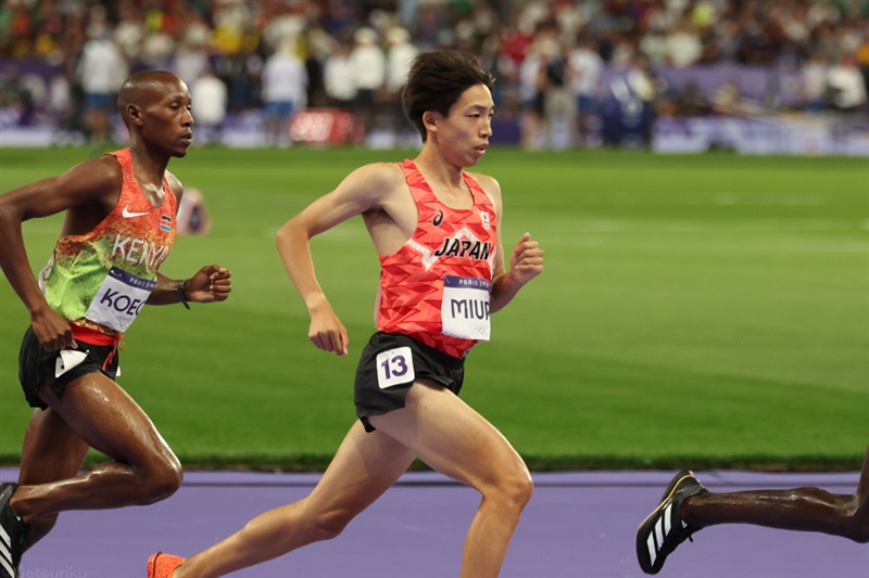 男子3000m障害・三浦龍司が8分11秒72の8位で2大会連続入賞！／パリ五輪