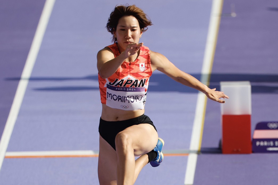 森本麻里子が女子三段跳日本人初の五輪出場！13m40で貴重な一歩／パリ五輪