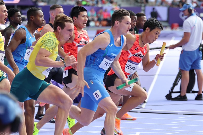 4×100ｍR 7大会連続決勝！2大会ぶりメダルへ「チームみんなで上げていきたい」／パリ五輪