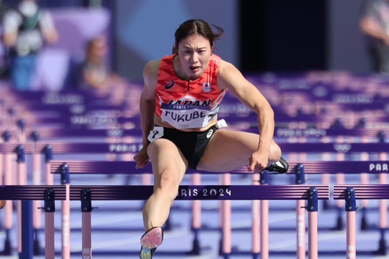 100mH・福部真子が五輪日本人最高12秒85！4着で準決勝は結果待ち／パリ五輪