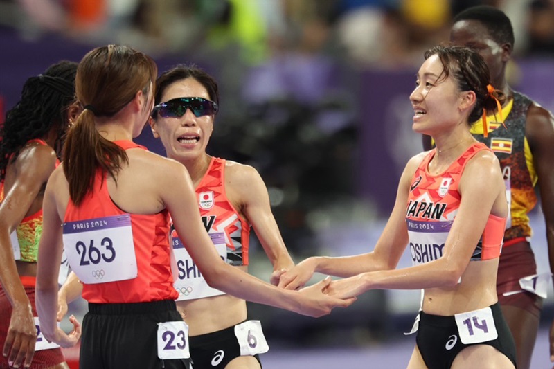 世界に挑んだ女子10000m日本トリオ 「夢のような25周」五島がトップ、初出場・小海、8年ぶり出場・高島も奮闘／パリ五輪