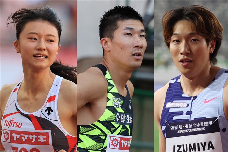 富士北麓ワールドトライアル100mに桐生祥秀、泉谷駿介、100mHに田中佑美らパリ五輪代表がエントリー！