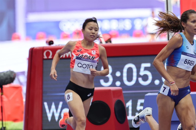 女子1500m・後藤夢は敗者復活戦で11着 準決勝進出ならずも、自己ベストに近い力走／パリ五輪