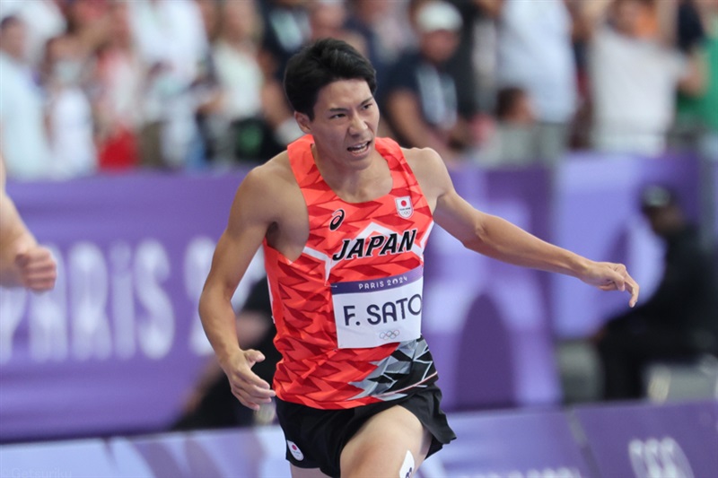 男子400m・佐藤風雅 予選46秒13 実力発揮できず6着フィニッシュ ／パリ五輪