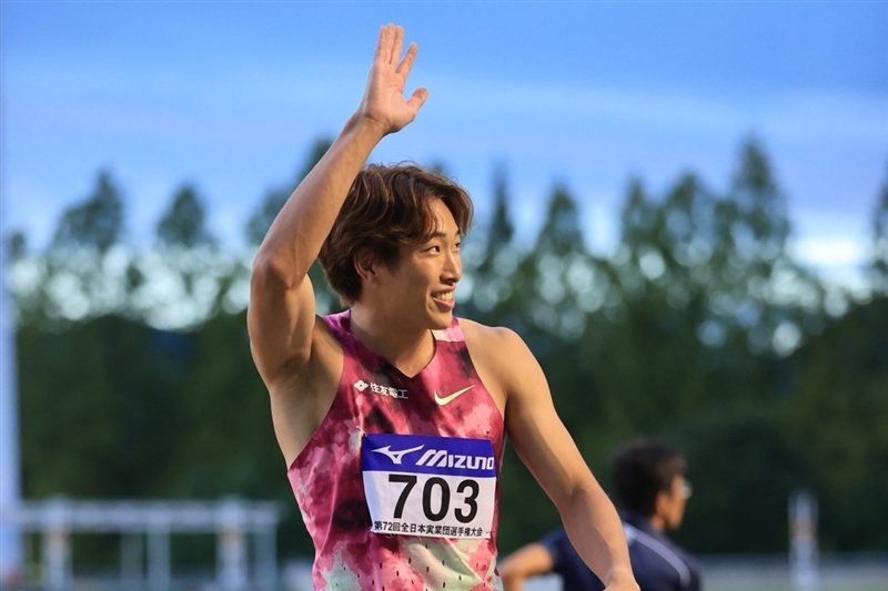 泉谷駿介が走幅跳で8m14！400m・松本が歴代2位、1万mルーキー吉居が力走／全日本実業団