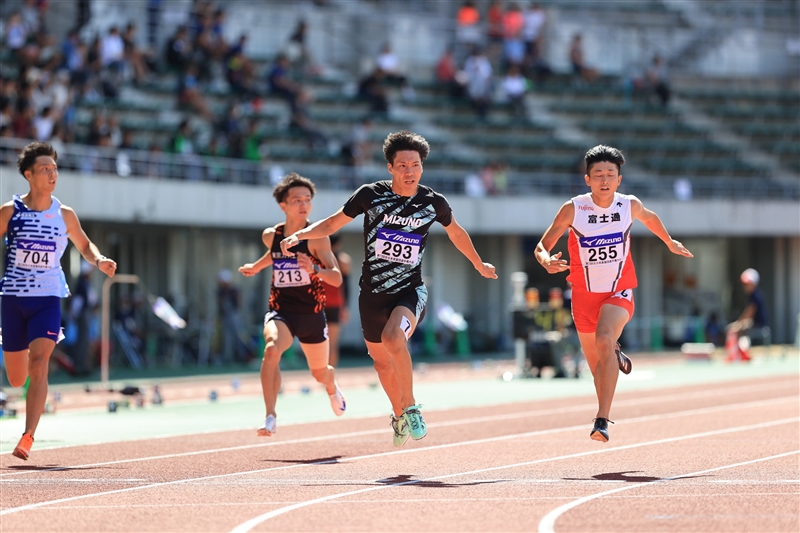 200m佐藤風雅が20秒67の自己新！佐藤拳太郎も20秒79と400m44秒台2人が力示す／全日本実業団