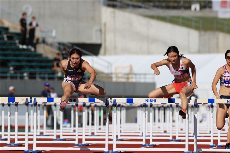 100mH福部真子が自己4番目の12秒81！五輪後は引退よぎるも「アジア記録だけを目指して」／全日本実業団