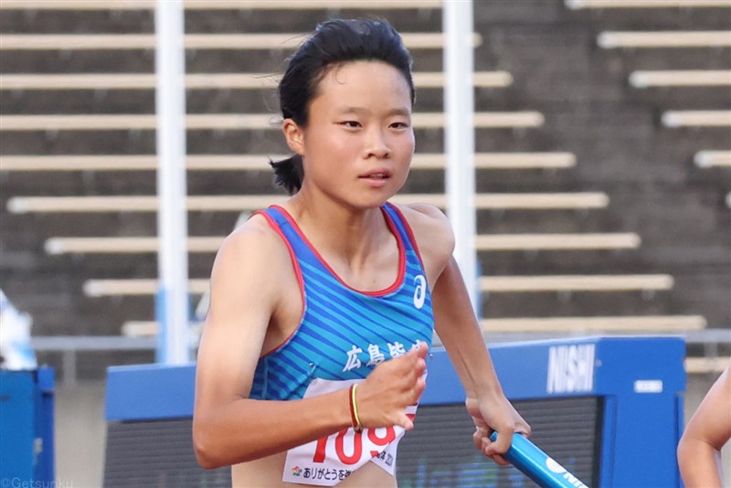 【女子100m】松本真奈（広島皆実高2） 11秒57＝高校歴代8位タイ