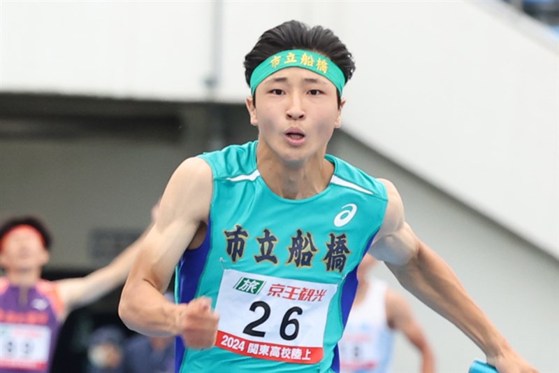 【男子200m】片山瑛太（市船橋高1）21秒20＝高1歴代4位タイ