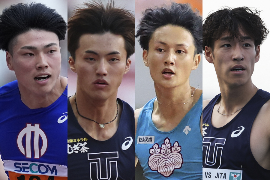 【日本インカレ見どころ／男子トラック】鵜澤飛羽が最後のインカレ 100m栁田大輝は連覇なるか 400mH小川、110mH阿部も注目