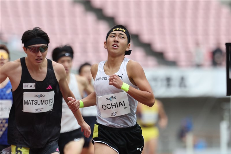 800m落合晃が1分46秒88でVも「状態合わせきれなかった」将来は世界でメダル狙う／ACC新潟