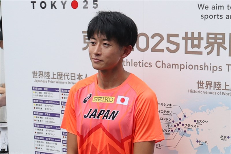 東京世界陸上まであと1年！佐藤拳太郎「世界の選手が東京への思いを持っている。絶対に成功させたい」