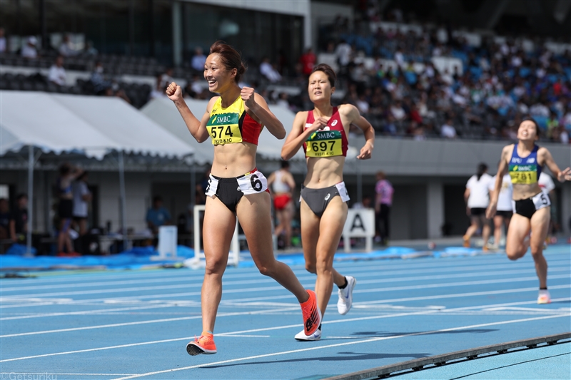 渡辺愛が800m学生歴代5位の2分02秒79でV2!! 1500mとの2冠は14年ぶり「負けたくなかった」／日本IC