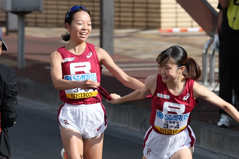 立命大が連続区間新！主将・村松灯が独走態勢築く！2位城西大、3位大東大、名城大は7位に浮上／全日本大学女子駅伝