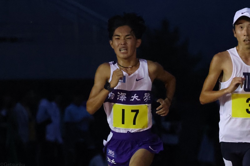 「もうひとつの出雲駅伝」 駒大・谷中晴が自己新で1着！ 大学初レースで13分台突入／出雲市陸協記録会