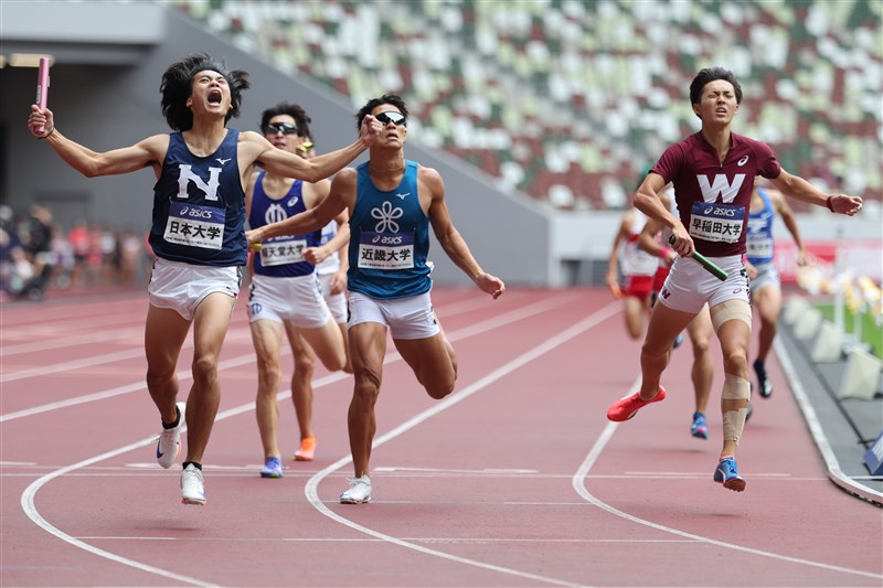 男子マイルは日大がV！「団結力を発揮」来季につながる日本一／日本選手権リレー