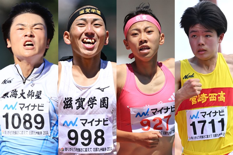 800mは少年男子共通に落合晃、少年女子Aは久保凛が登場！ 少年男子A100m西岡尚輝も注目／佐賀国スポ少年みどころ