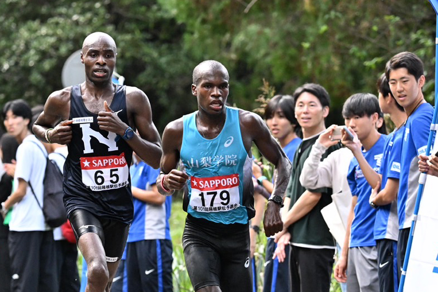 3位通過は山梨学大！前回13位の薄氷通過から１年、4年生軸にキピエゴ、1年生・阿部紘也が牽引／箱根駅伝予選会