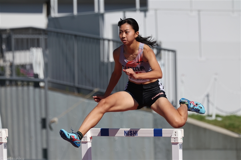 横山涼葉が少年A300mHでU20日本新記録41秒43 「ここまで出るとは思いませんでした」／佐賀国スポ