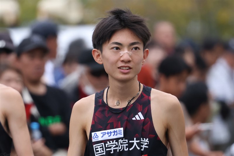 國學院大の平林清澄が「ふくい桜マラソン」ゲスト参加 5kmで大会を盛り上げる