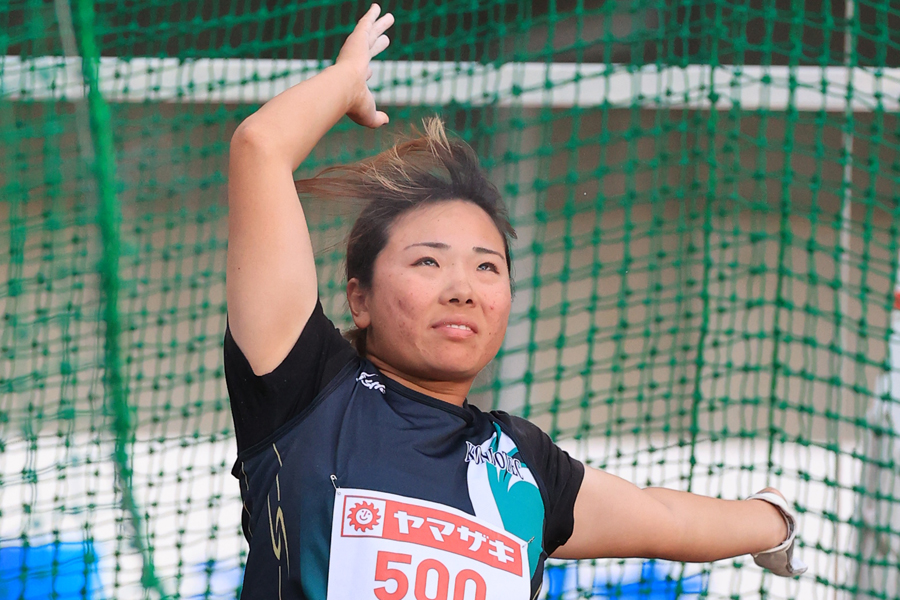 【女子ハンマー投】藤本咲良が日本歴代8位の64m83 自己記録を48cm更新