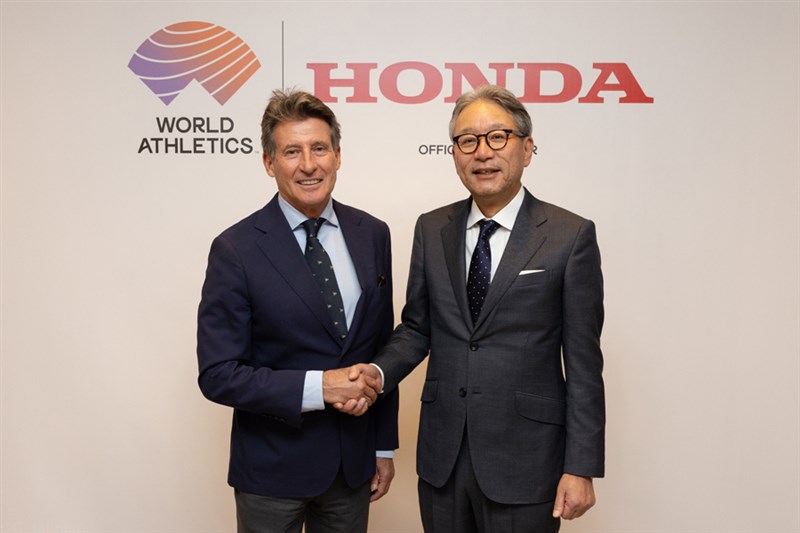 Hondaが25年東京世界陸上のオフィシャルグローバルパートナーとして協賛 電動車両を提供